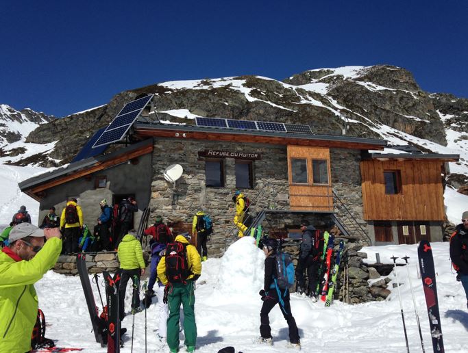 Ski de randonnée : ascension du Louprama (alt 2585m) depuis Sainte-Foy-Tarentaise (Alpes Grées, Tarentaise, Savoie)