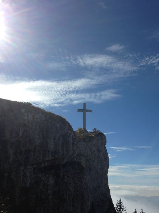 Topo randonnée : la Croix du Nivolet (alt 1547m) en boucle depuis la Féclaz (massif des Bauges, Savoie)